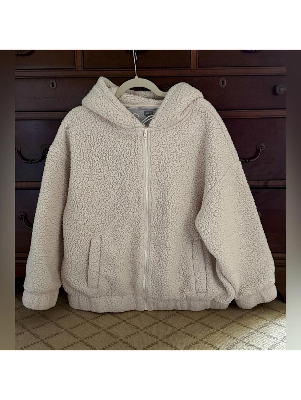 Aerie Cloud Sherpa Full zip Jacket M